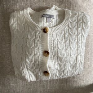 ASOS cable knit cardigan